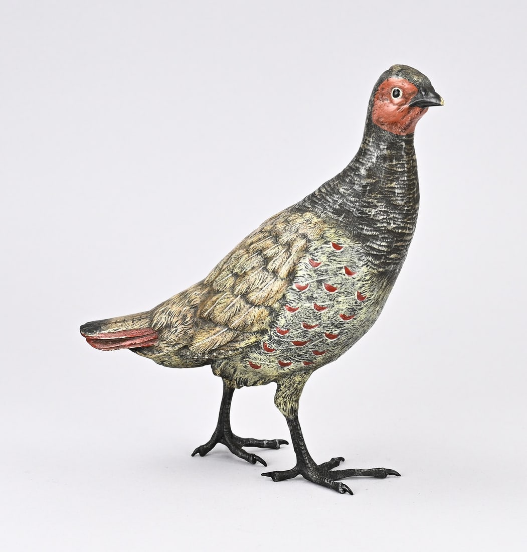 Viennese bronze, quail (1 of 2)