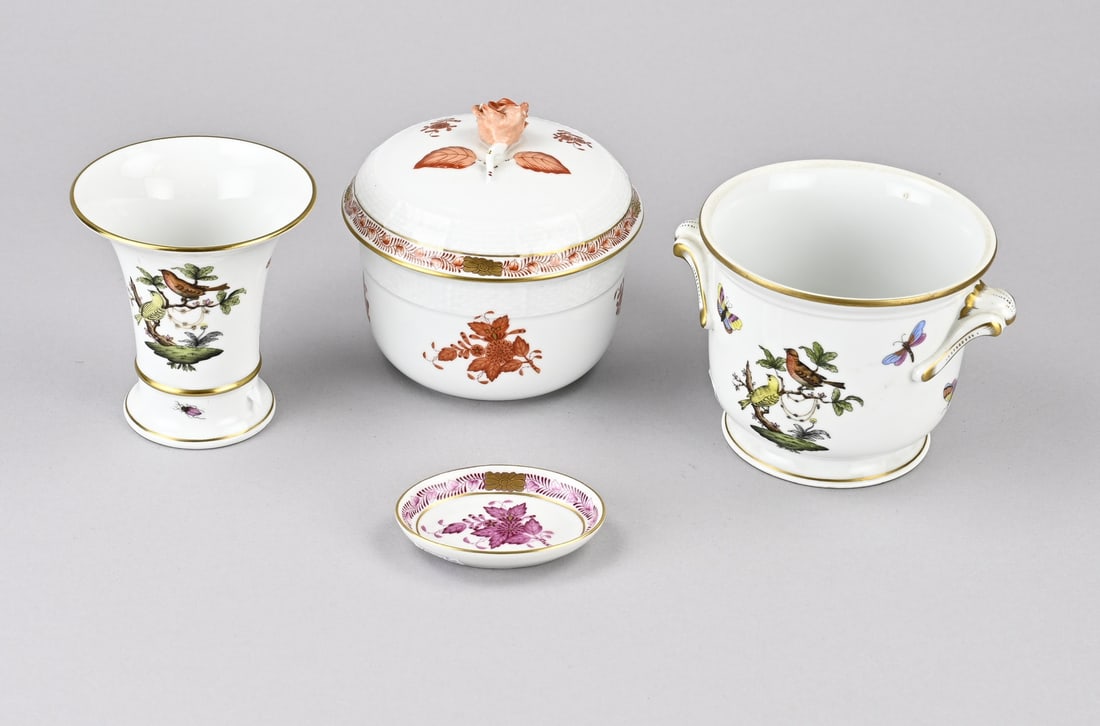 4 Pieces Herend porcelain (1 of 1)