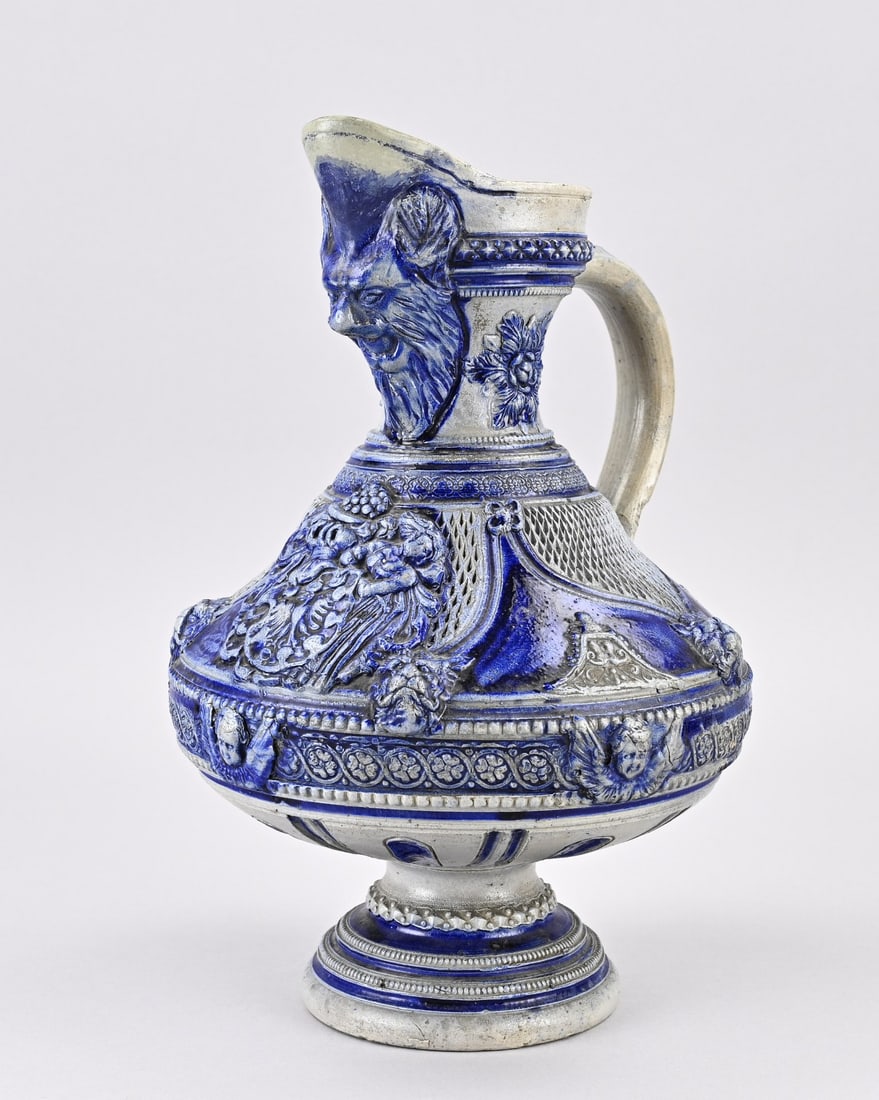 Westerwald jug, H 32 cm. (1 of 2)