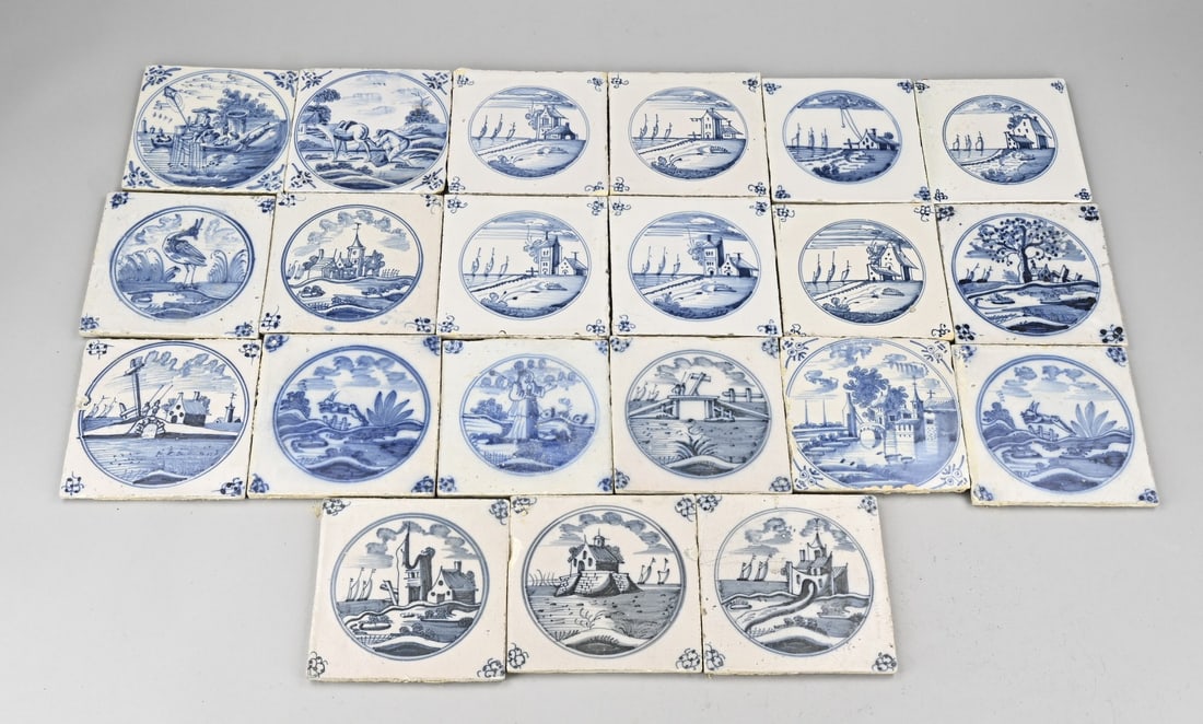 Lot of tiles (21x) (1 of 1)