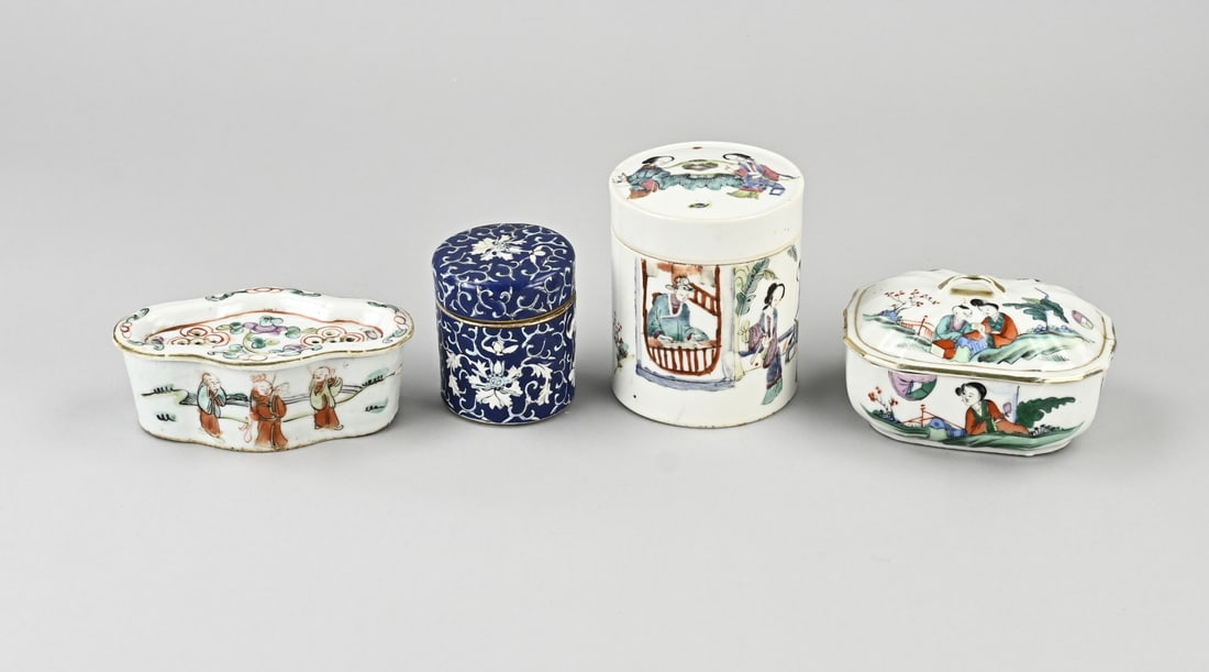 4x Antique Chinese porcelain (1 of 1)