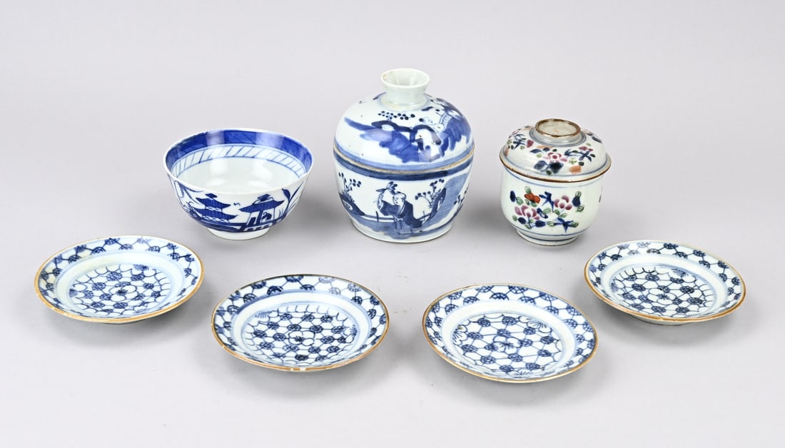 Lot various Chinese porcelain (7x) (1 of 1)