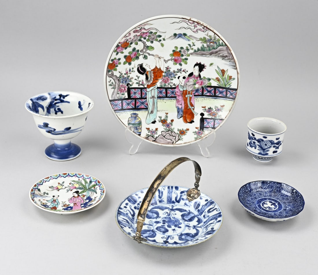 Lot of Chinese/Japanese porcelain (6x) (1 of 1)