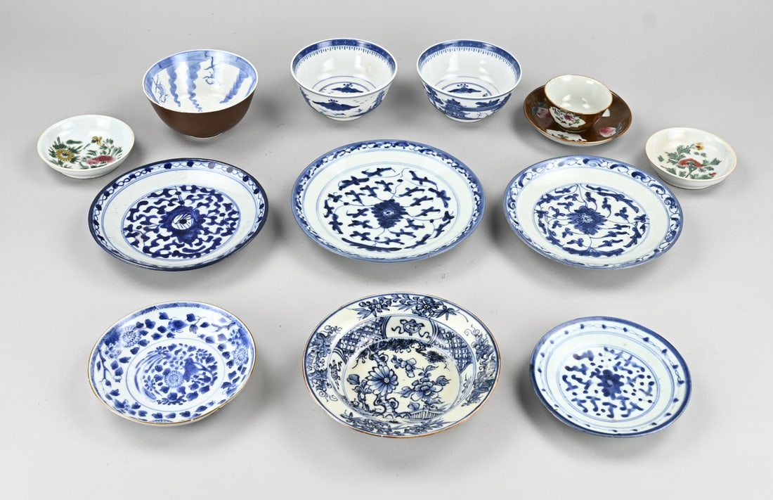 Lot misc. Chin. porcelain (13x) (1 of 1)