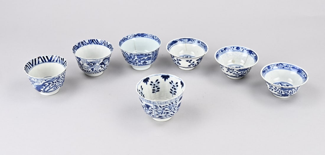 Lot of Chinese cups (7x) (1 of 1)