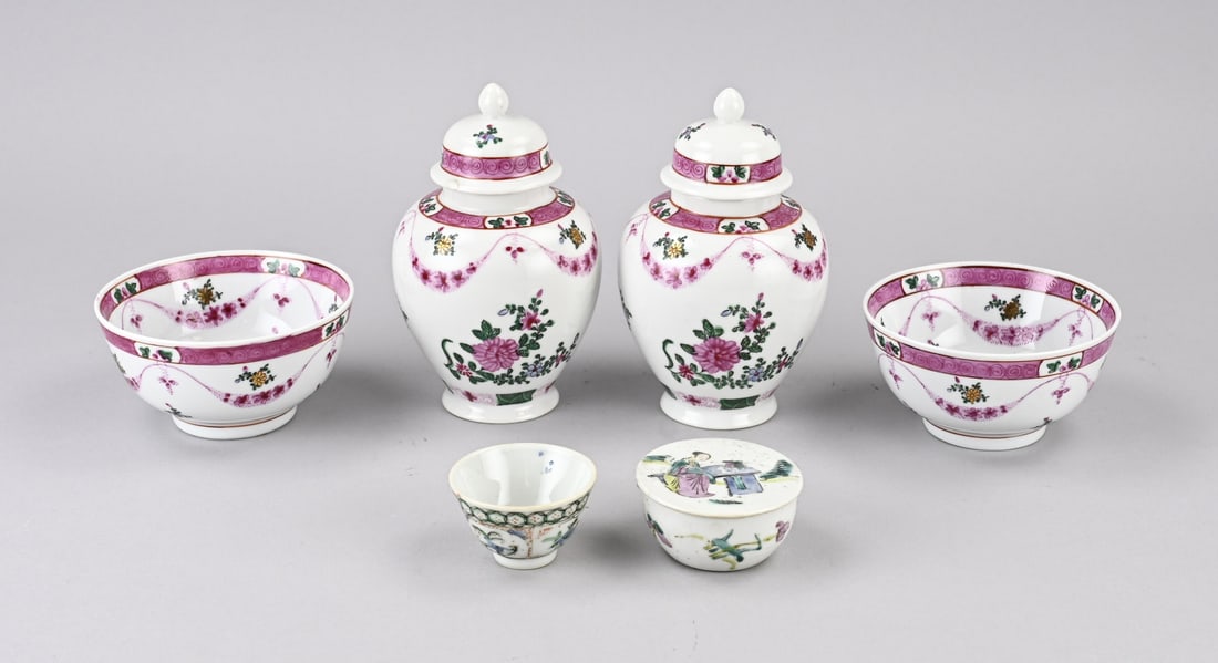 Lot of Chinese porcelain (6x) (1 of 1)