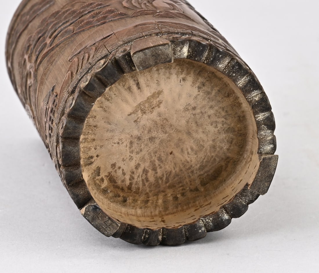 Brush cup (bamboo) - 2