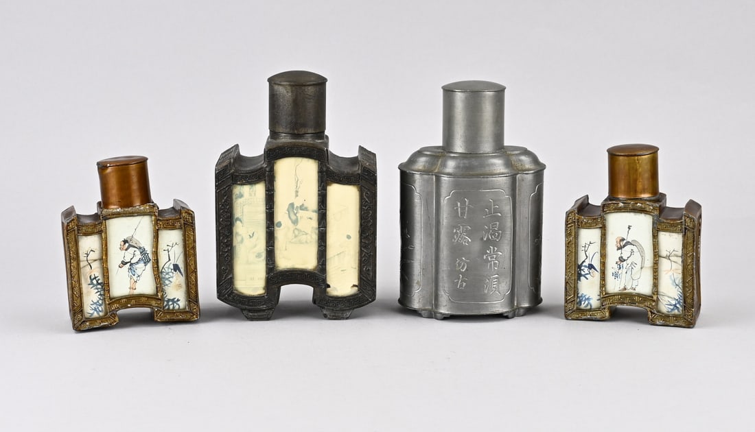 4x Chinese tea caddy (1 of 1)
