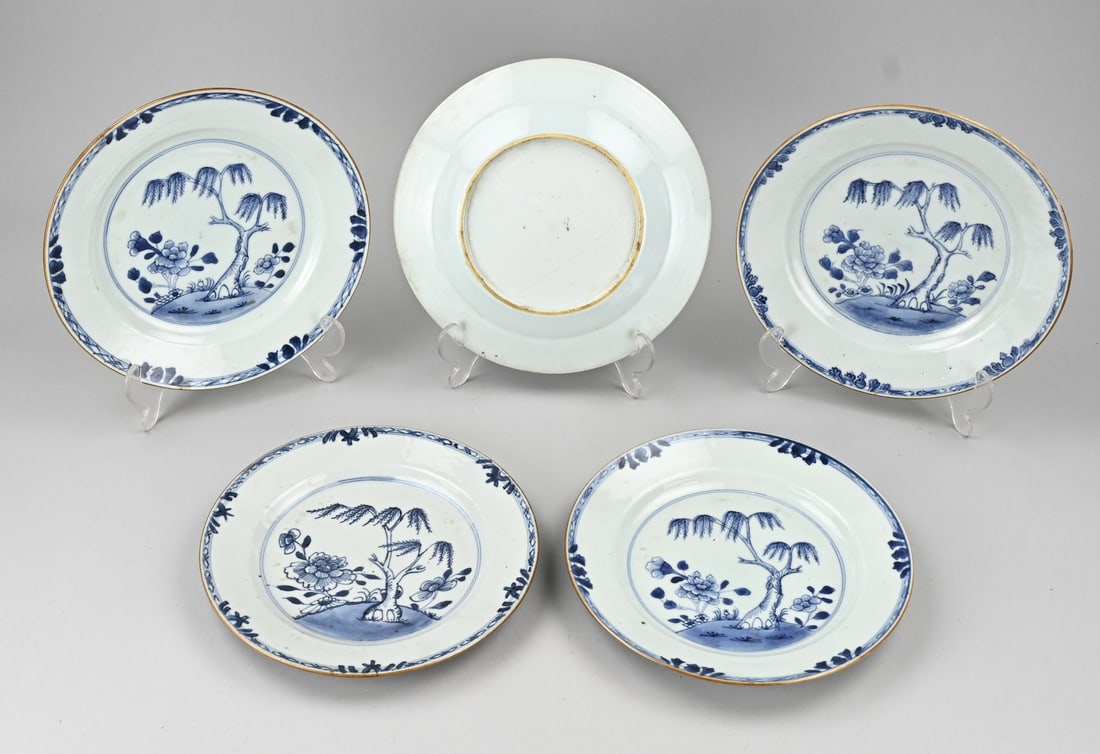 Lot of Chinese plates (5x) (1 of 1)