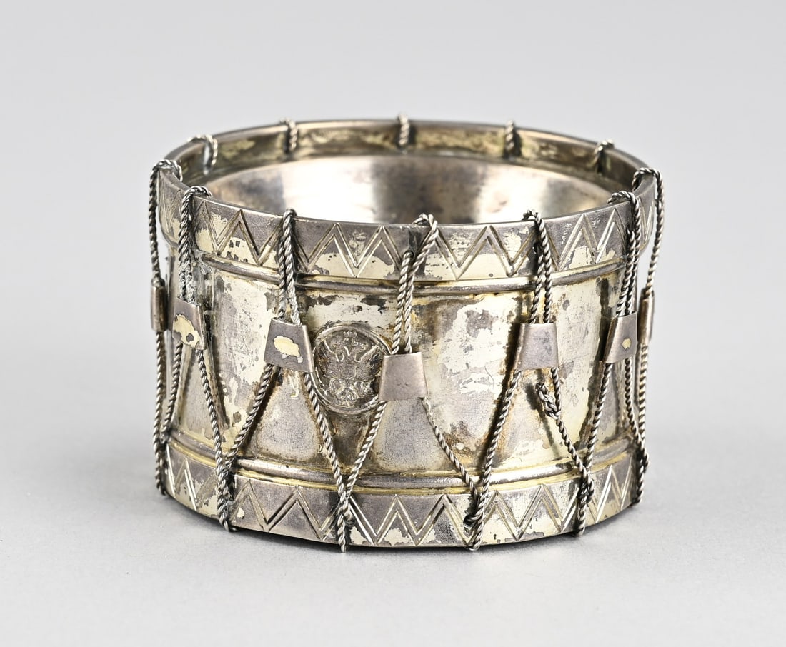 Silver caviar dish - 2