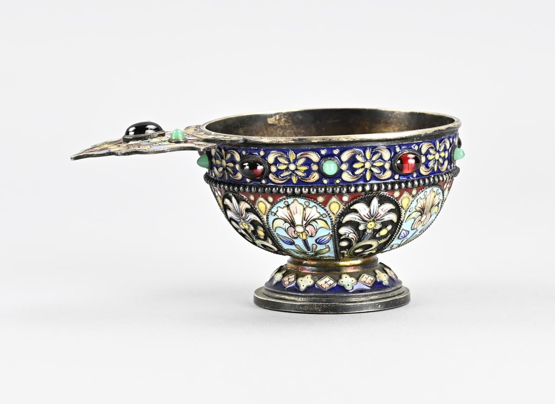 Kovsk with enamel, large - 2