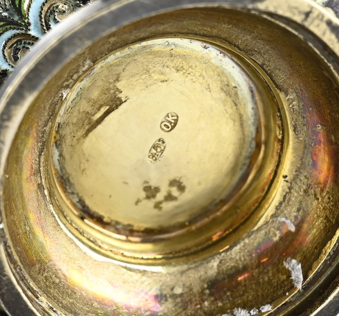 Kovsk with enamel, large - 3