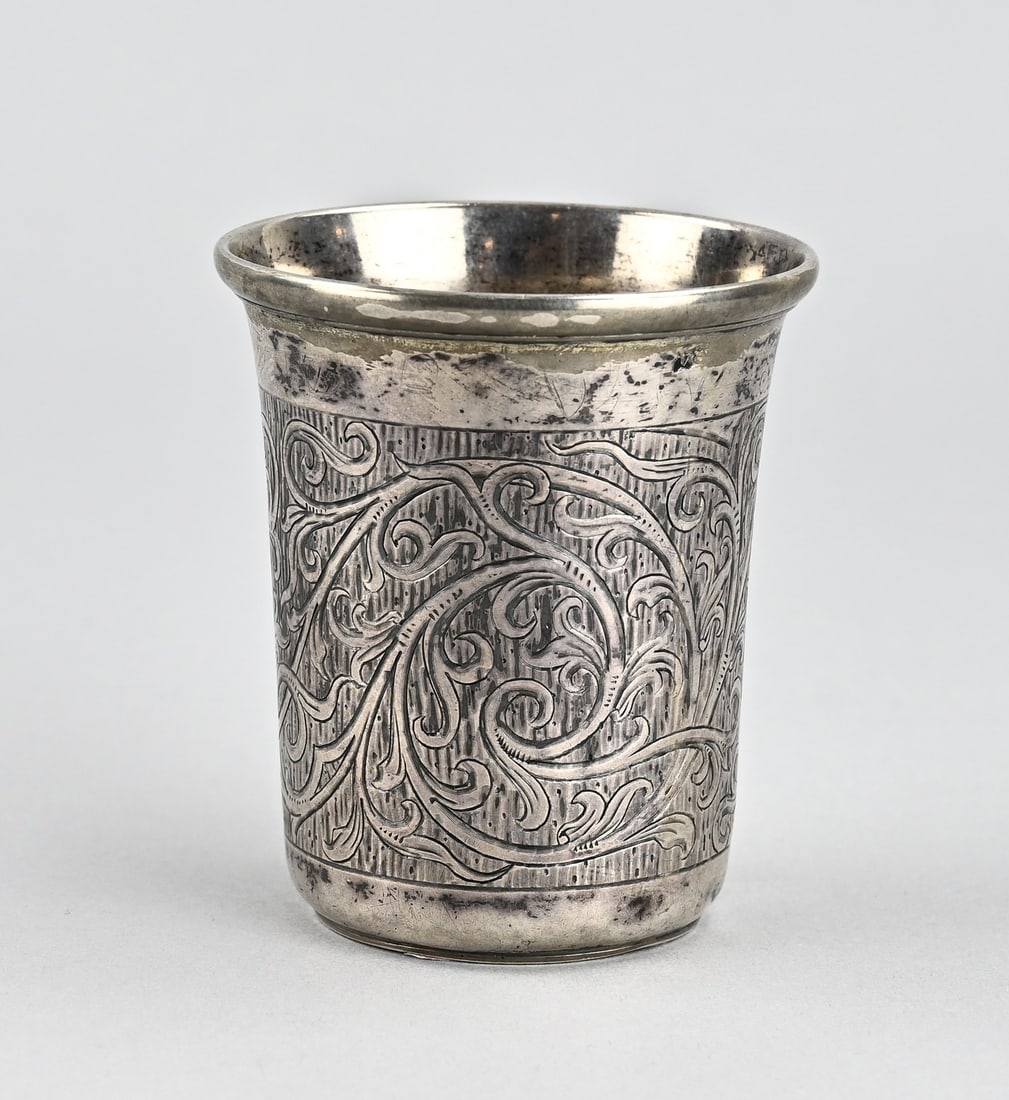 Silver tcharka, cup (1 of 2)