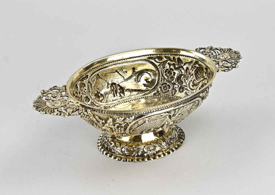 Silver brandy bowl - 2