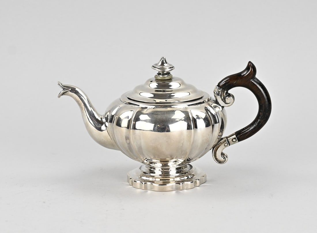 Silver teapot - 2