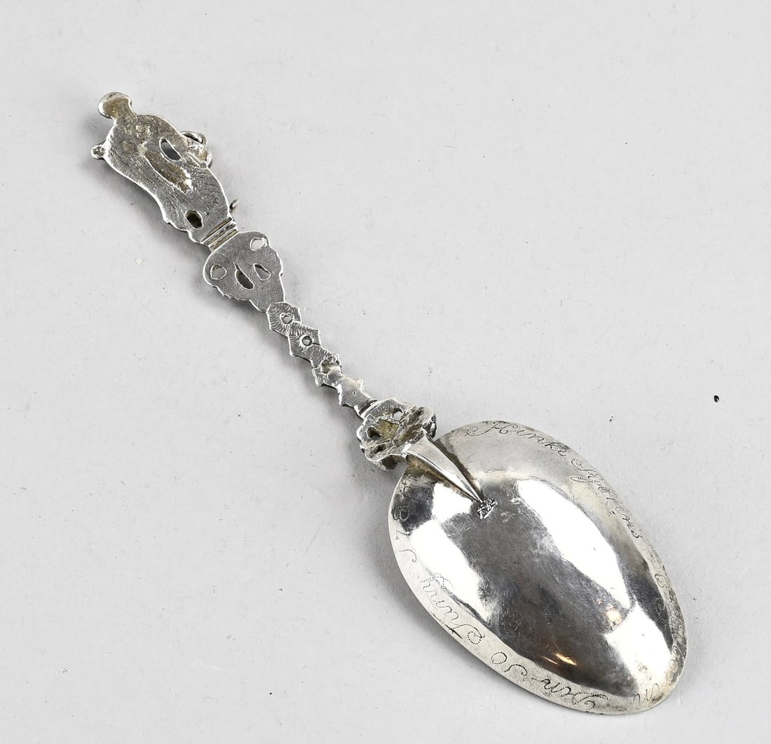 Silver commemorative spoon - 2