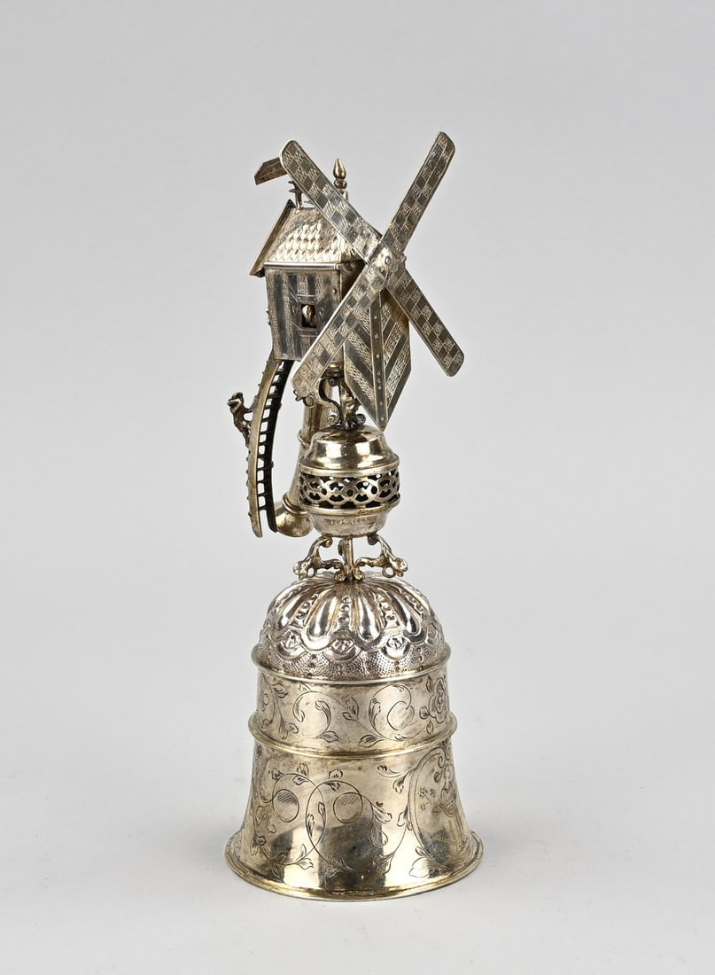 Silver mill beaker, 18th century. (1 of 2)
