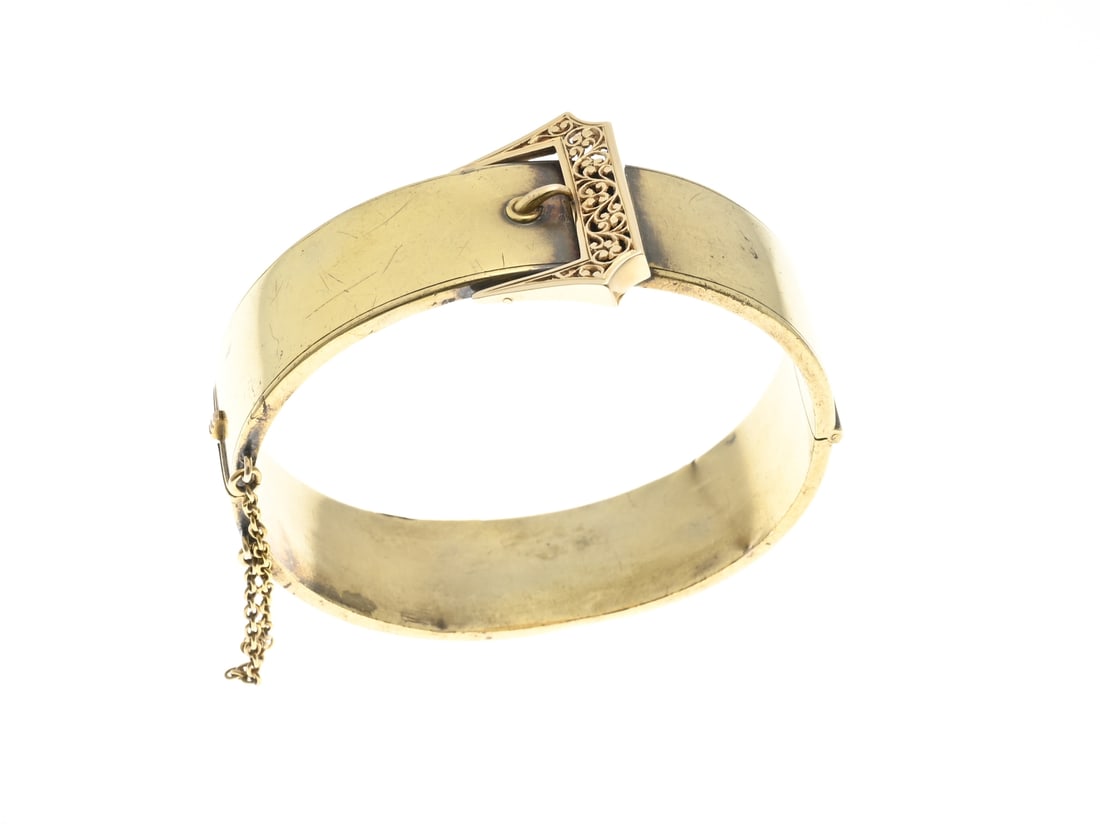 Yellow gold bracelet (1 of 3)