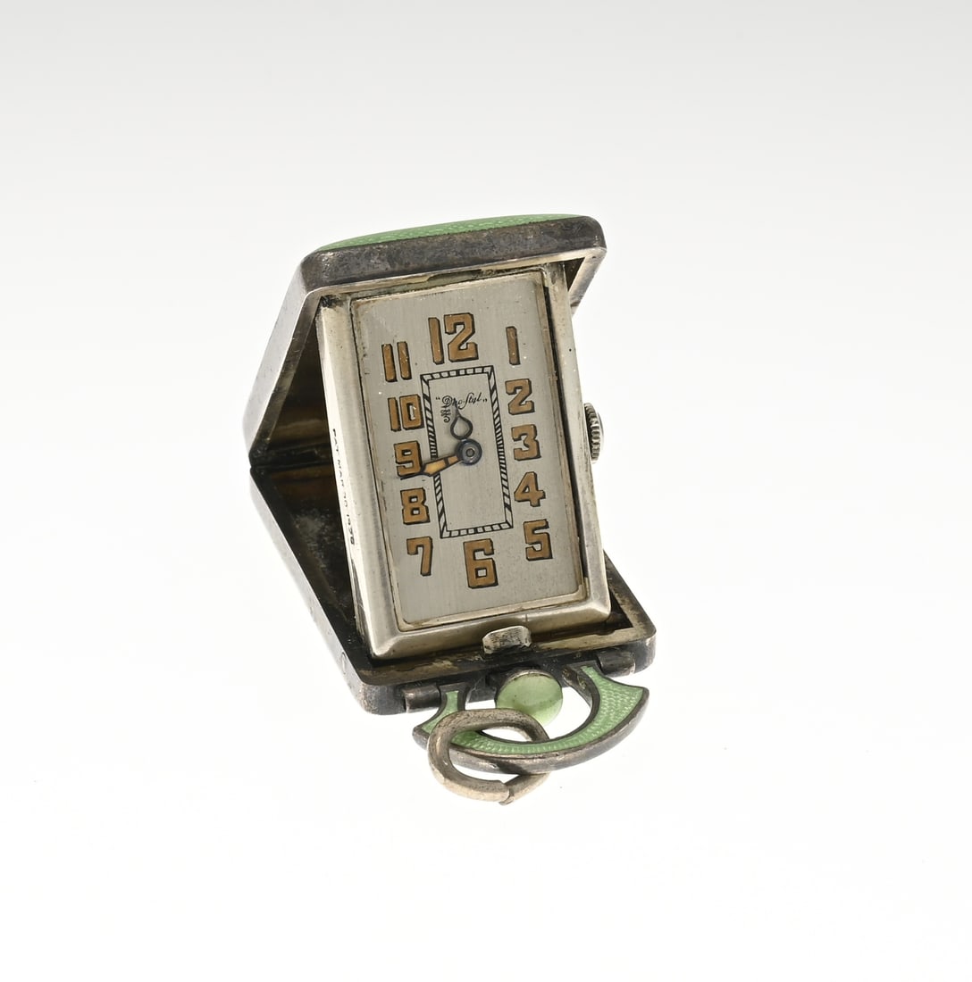 Enamel pendant clock (1 of 3)