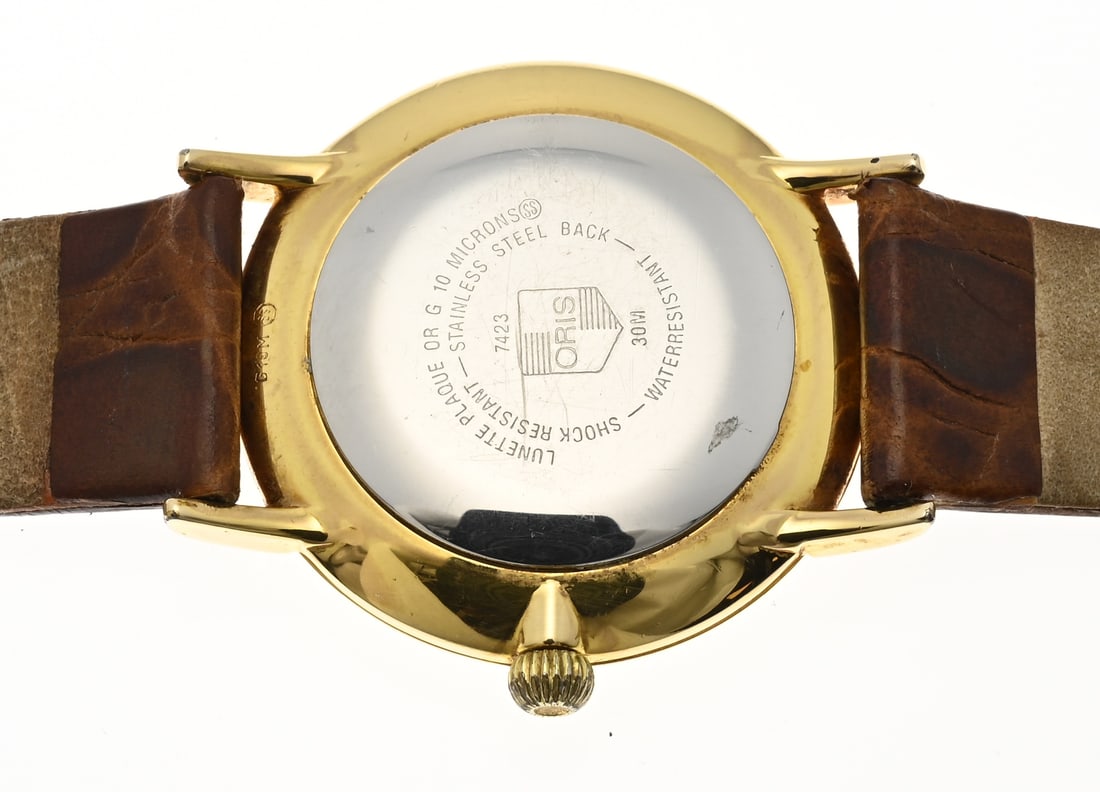 Oris double leather watch - 2