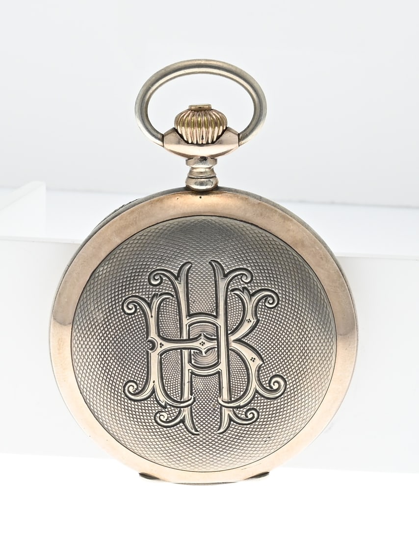 Silver pocket watch - 2