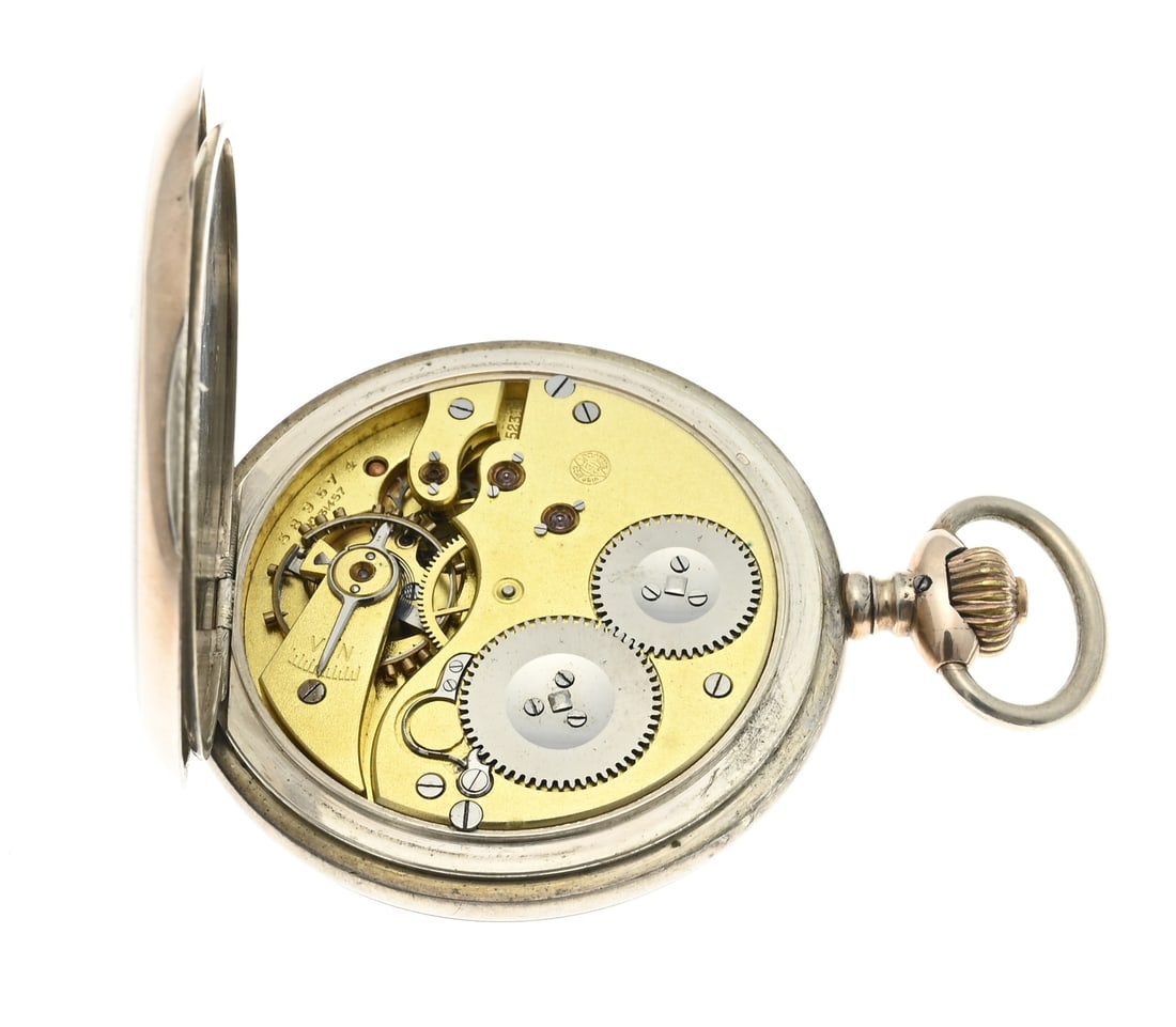 Silver pocket watch - 3