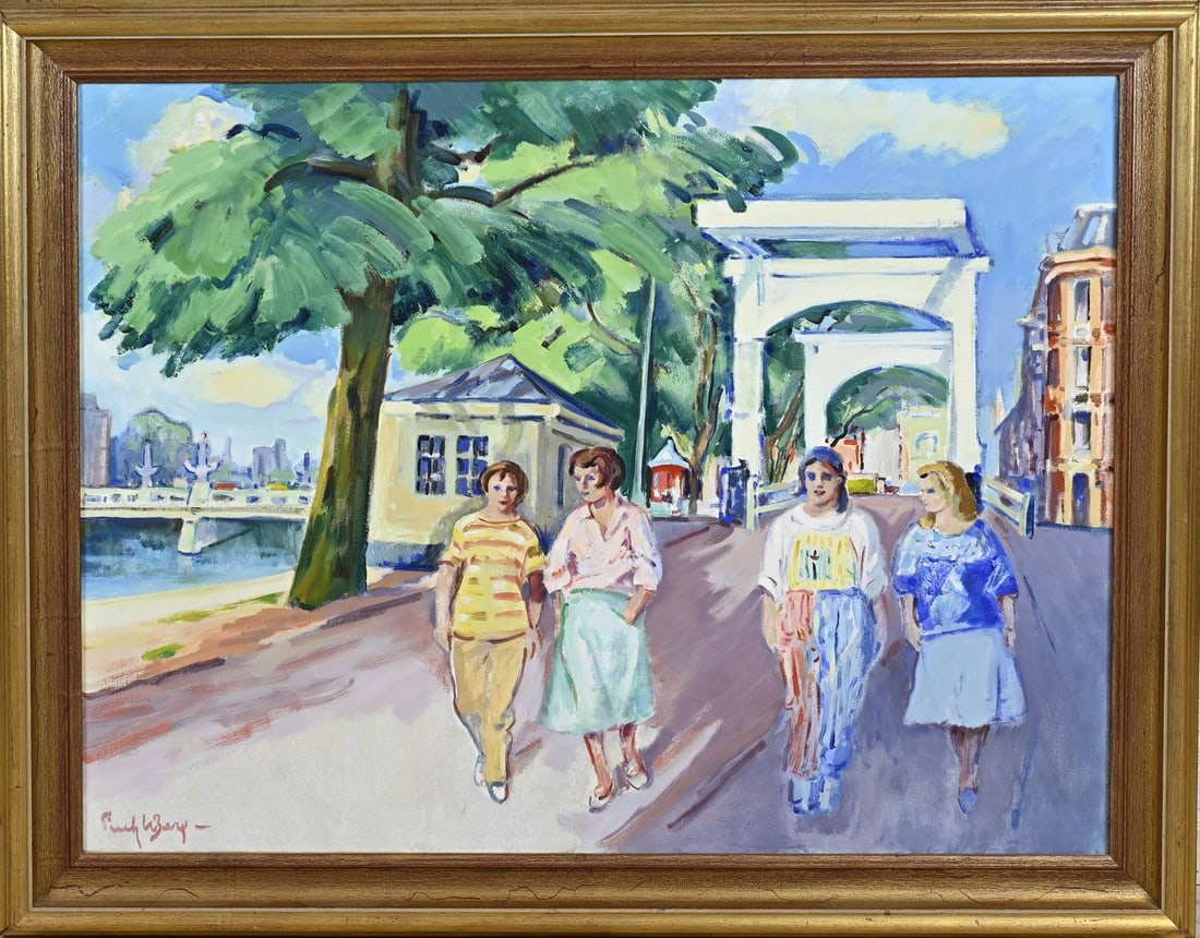 Freek v/d Berg, Bridge at Nieuwe Herengracht Amsterdam (1 of 1)