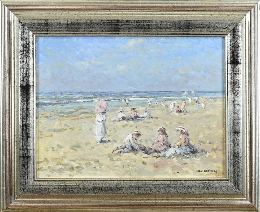 vd Plas, Summer beach scene (1 of 1)
