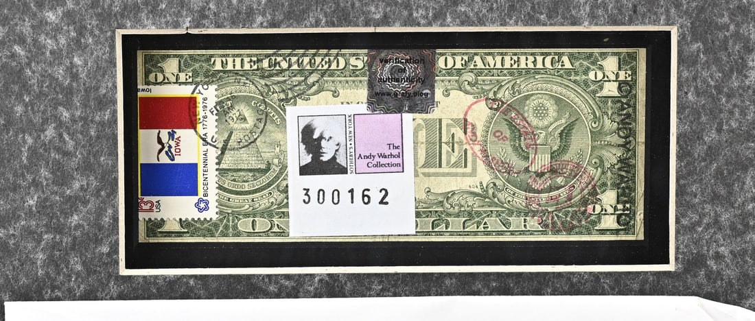 Andy Warhol, One dollar bill - 2
