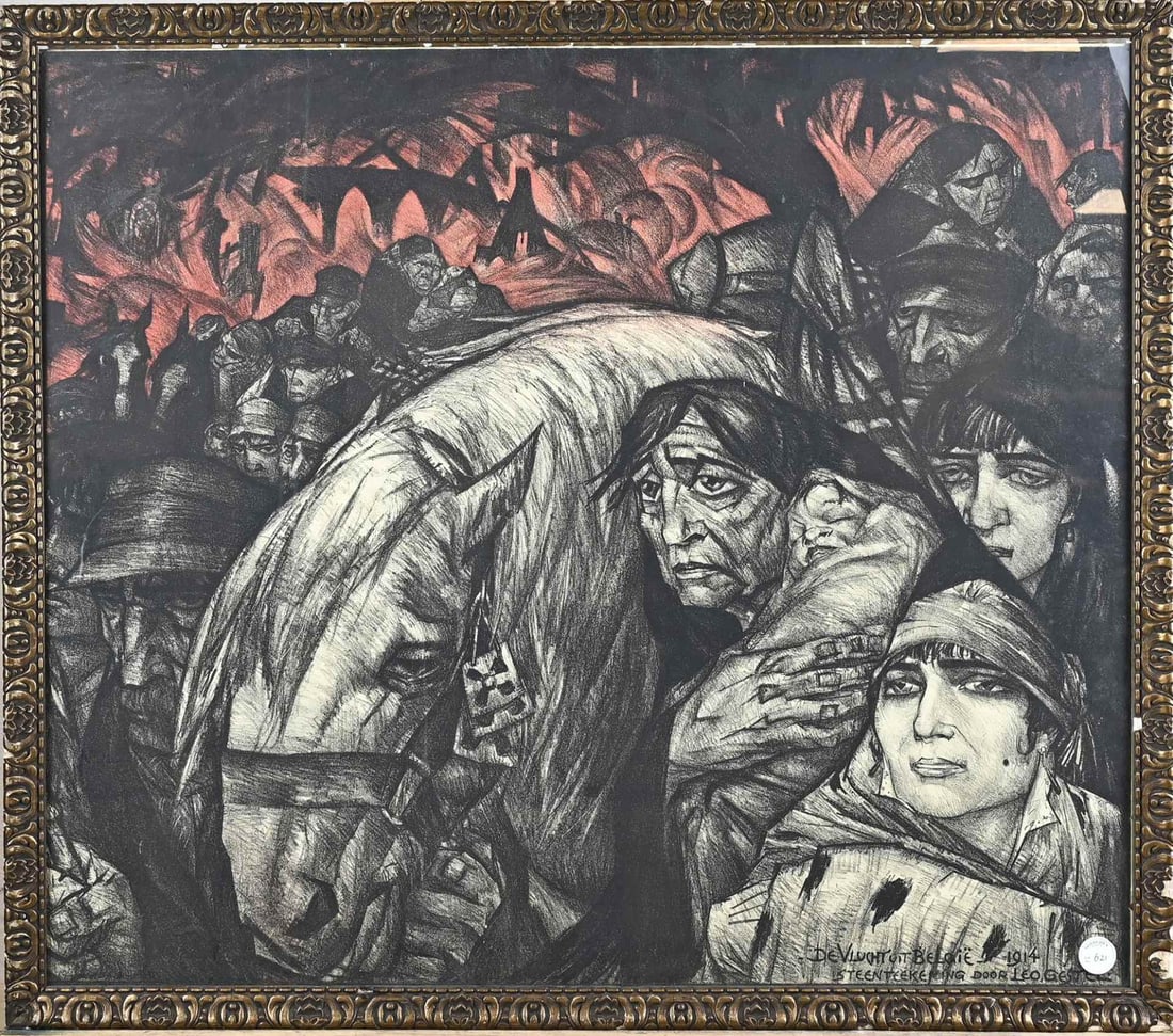 Leo Gestel, The Flight from Belgium (1 of 1)