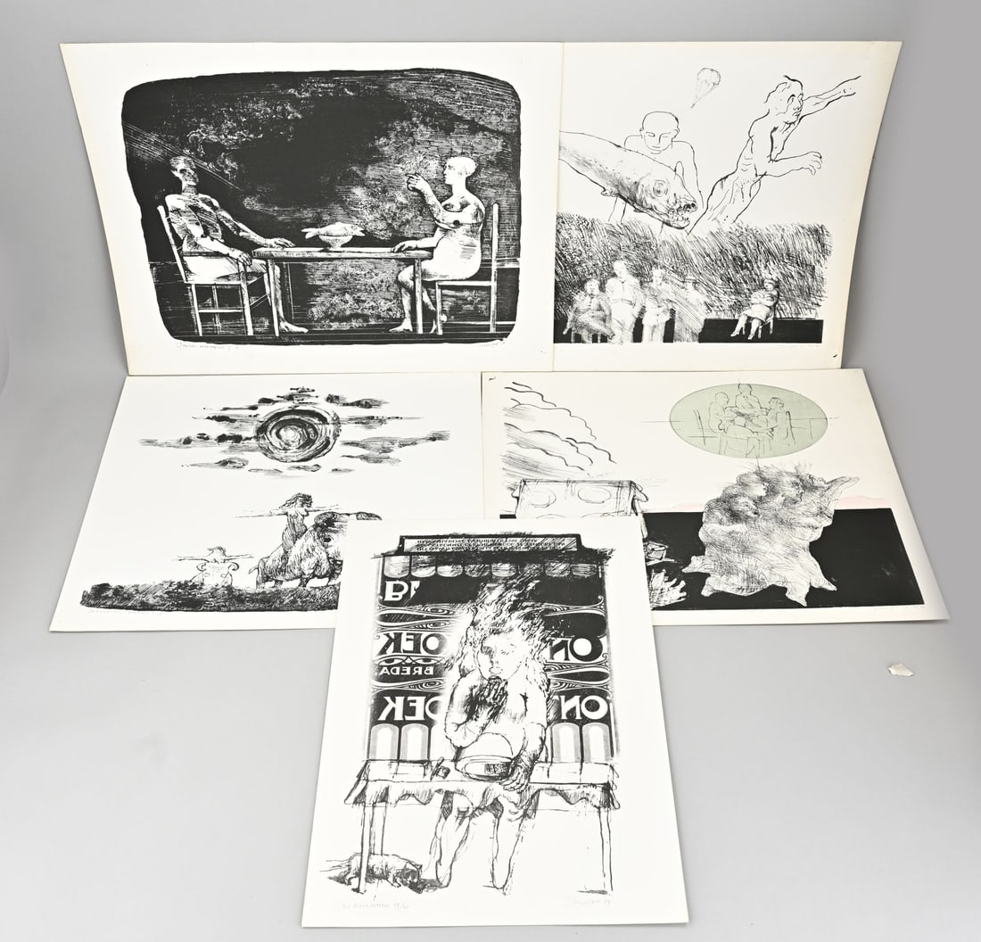 Jan Kuiper, Various performances (5x) (1 of 1)