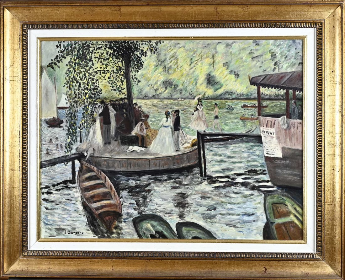 J. Dareste, Painting after Renoir (1 of 1)