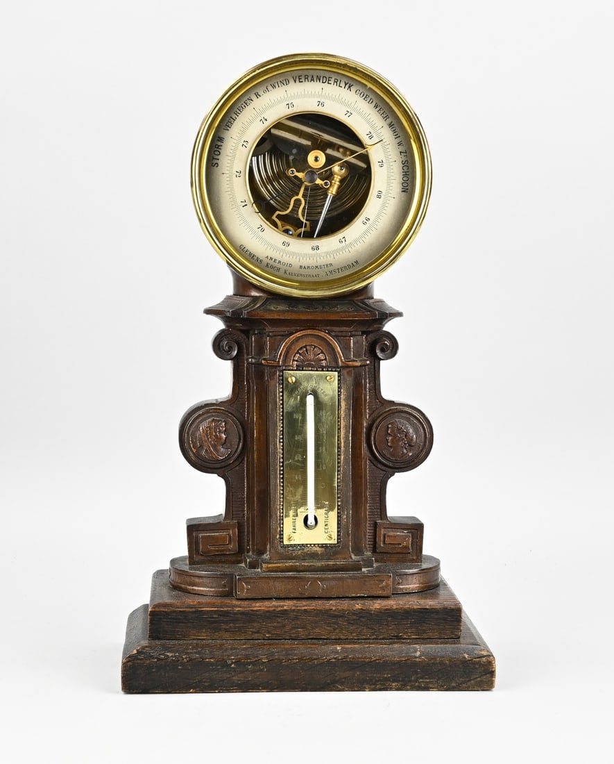 Standing barometer + thermometer (1 of 1)