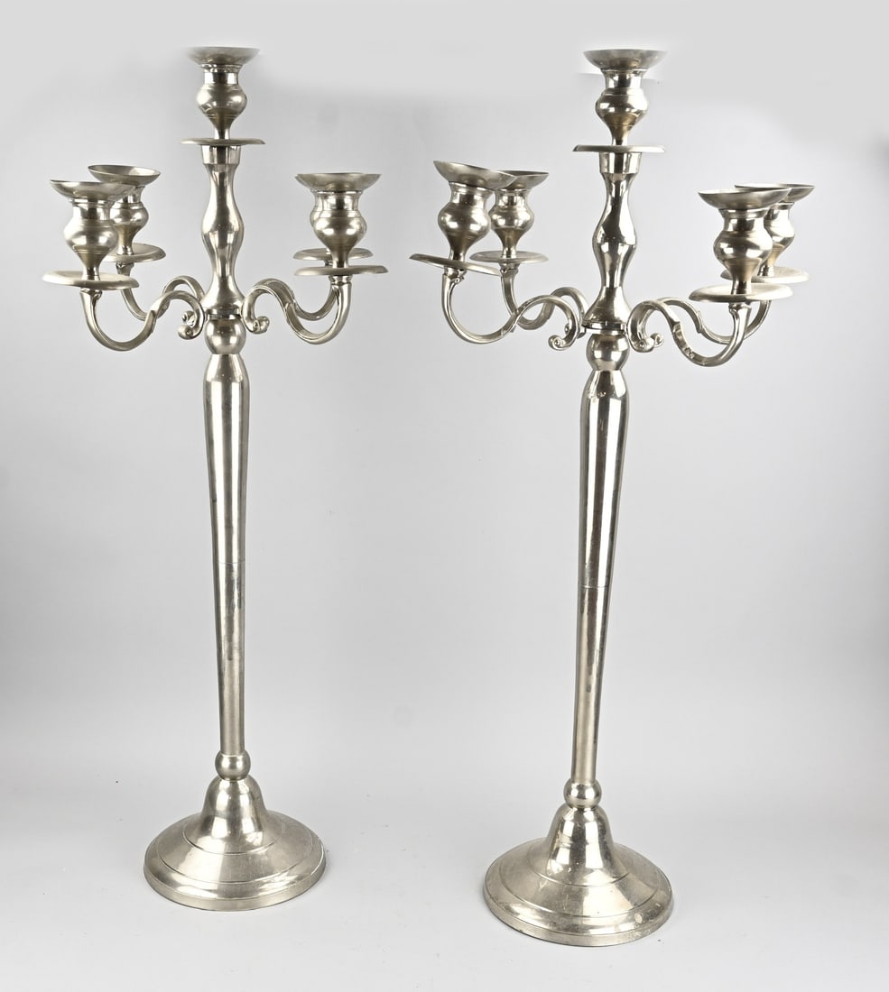 Set of 5-arm candlesticks (1 of 1)