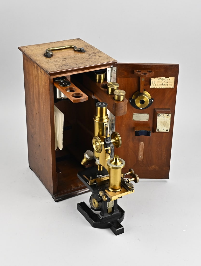 Antique Carl Zeiss Jena microscope (1 of 1)