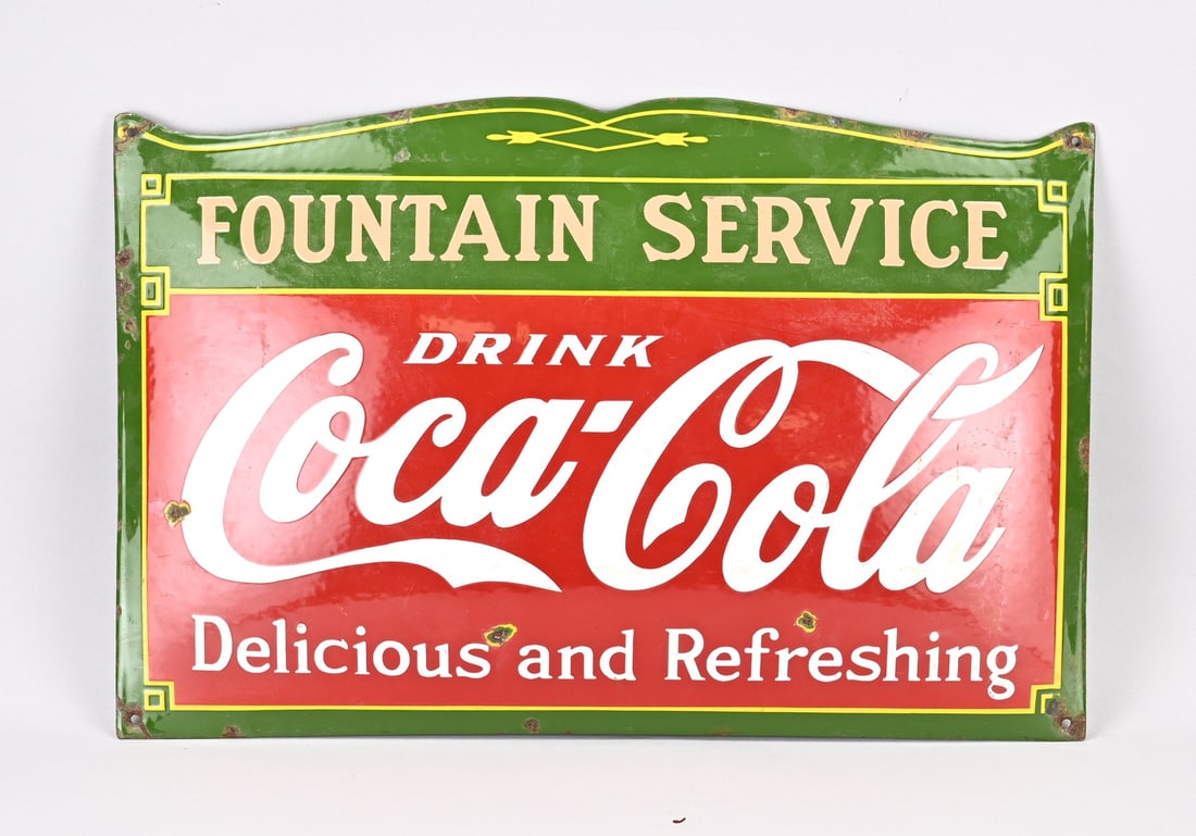Coca-Cola advertising sign (1 of 2)