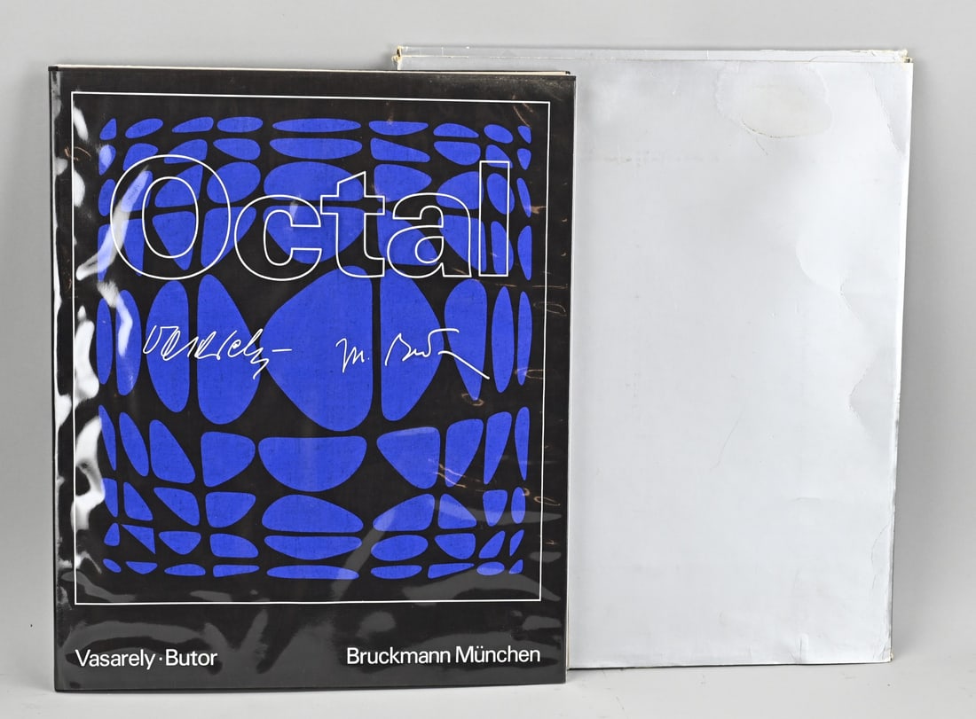 Vaselery Victor, Antiquarian book etc.: Vaselery Victor, 1972. 1906 - 1997. Octal Collection. Folder with nine lithographs with book. Lithographs on paper. Dimensions: H 49 x W 41 cm. In good condition.