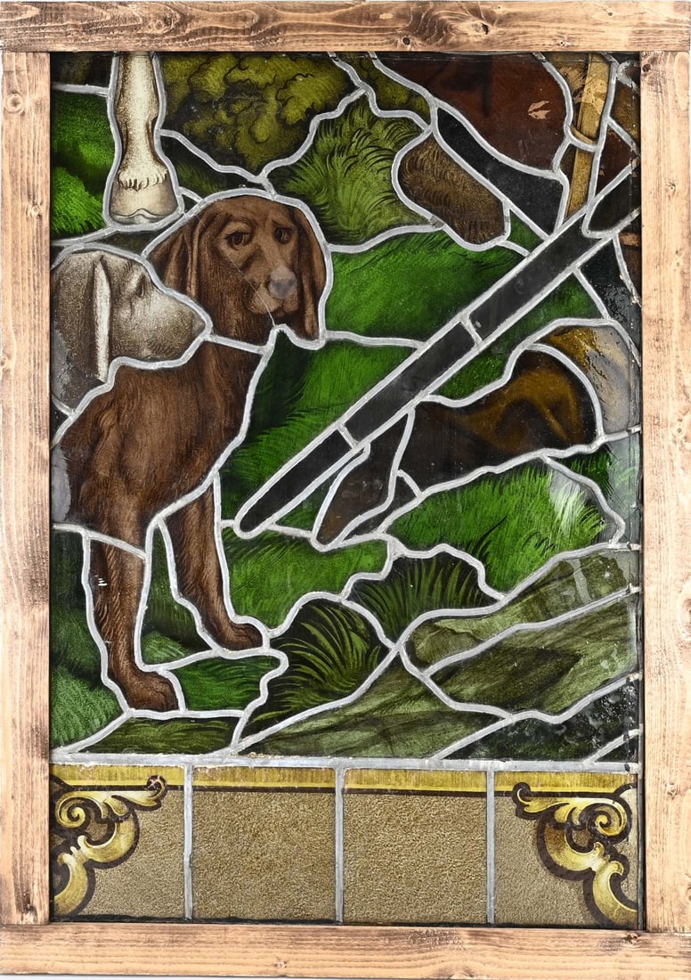 Stained glass window, 86 x 60 cm. (1 of 1)