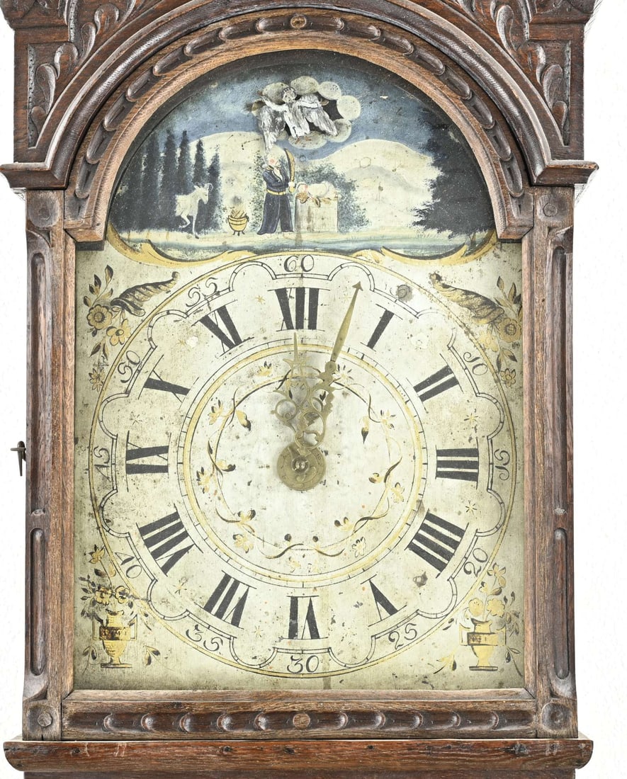 Frisian longcase clock, 147 cm. - 2