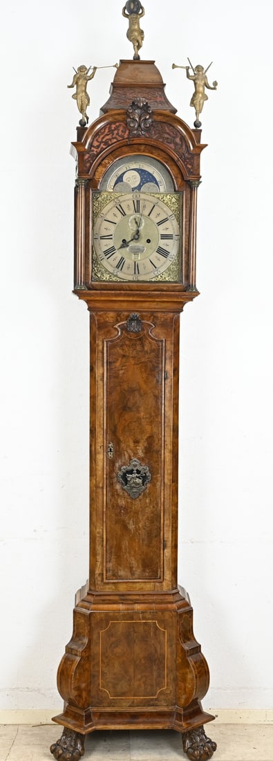 Amsterdam grandfather clock, H 280 cm. (1 of 3)