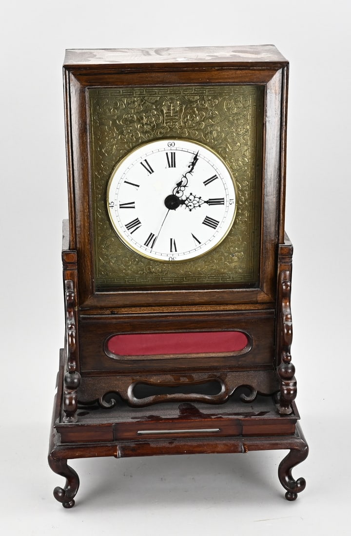 Chinese bracket clock, 61 cm. (1 of 3)