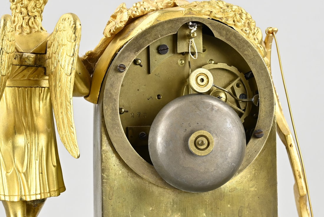 French Empire pendulum clock, 1820 - 2