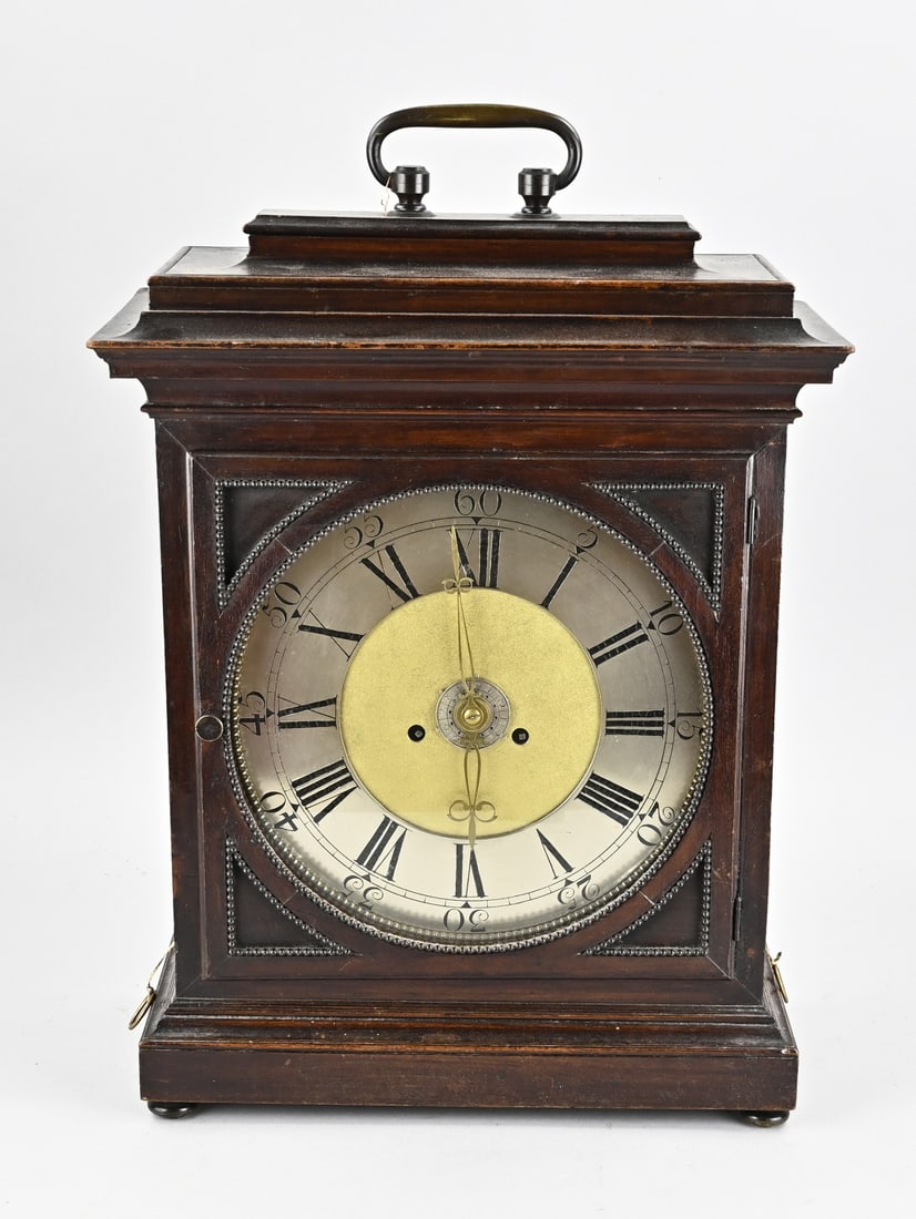 French table clock, H 53 cm. (1 of 2)