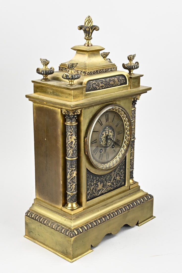 French table pendulum, 1880 - 2