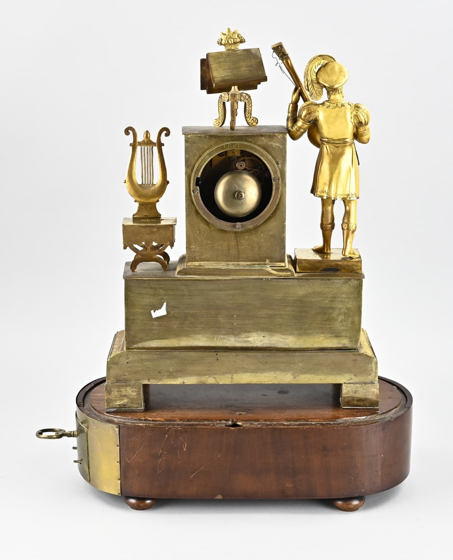 Empire pendulum clock, 1820 - 2
