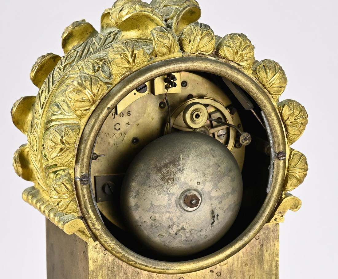French pendulum clock, 1820 - 2