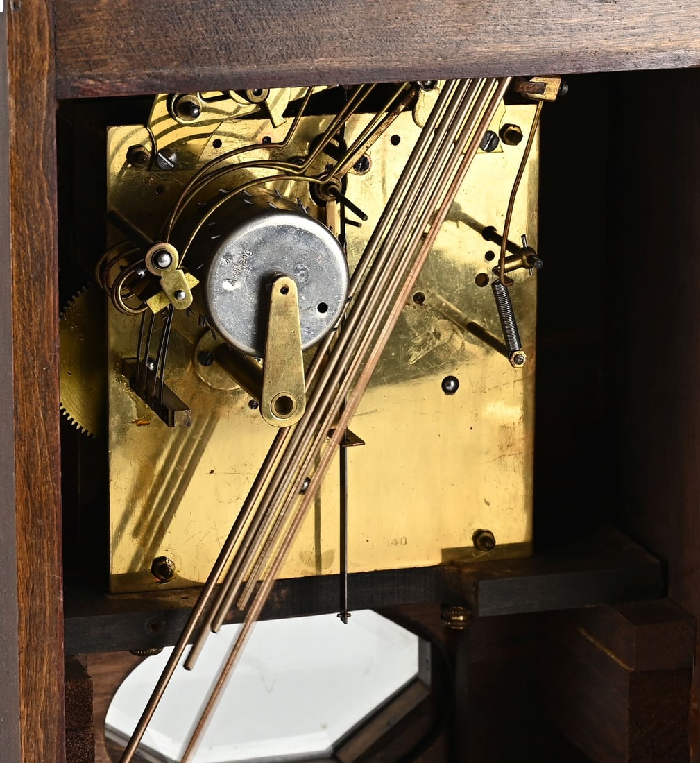 Westminster table clock, H 42 cm. - 2