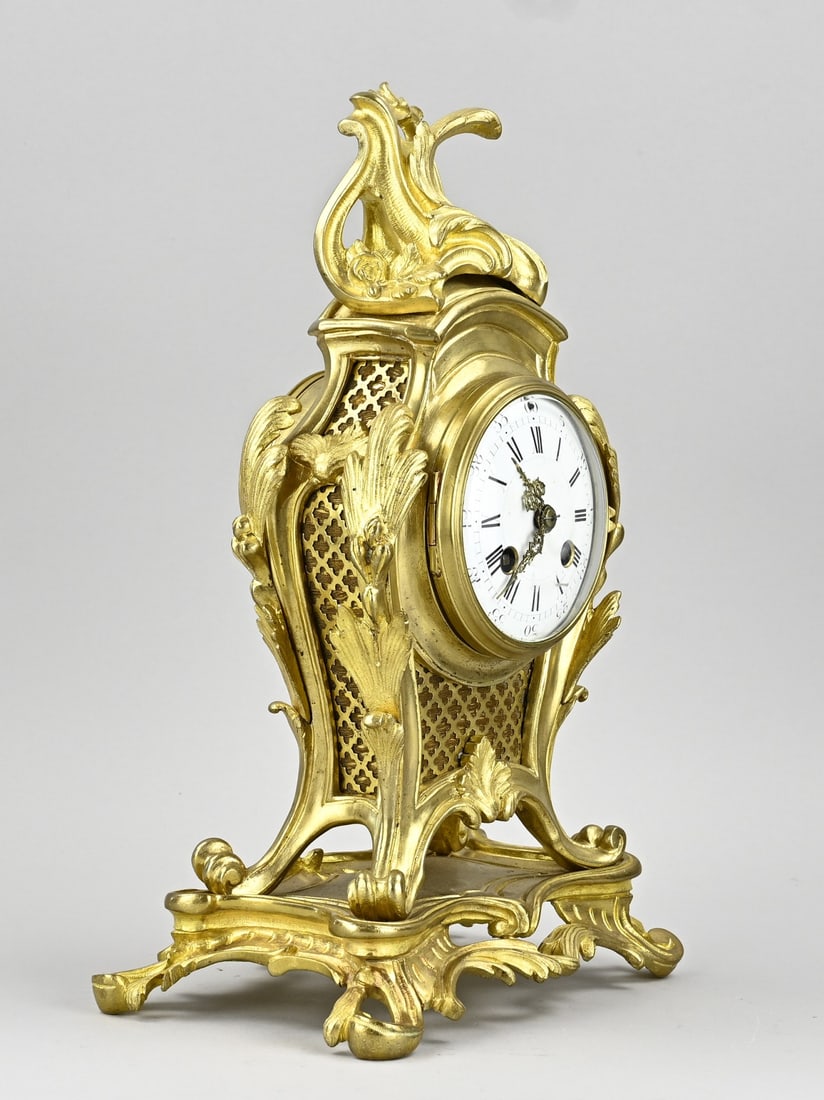 French table pendulum, H 37 cm. - 2