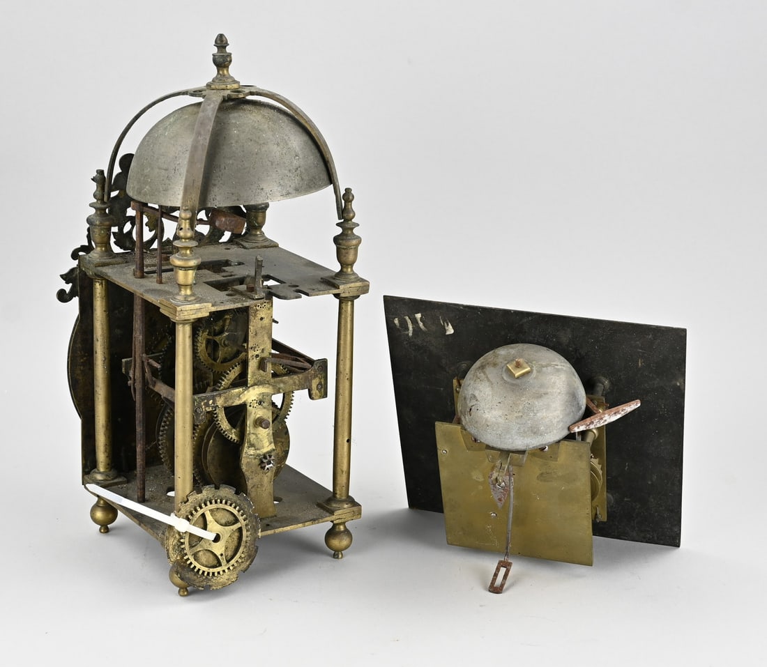 Lantern clock + movement - 2