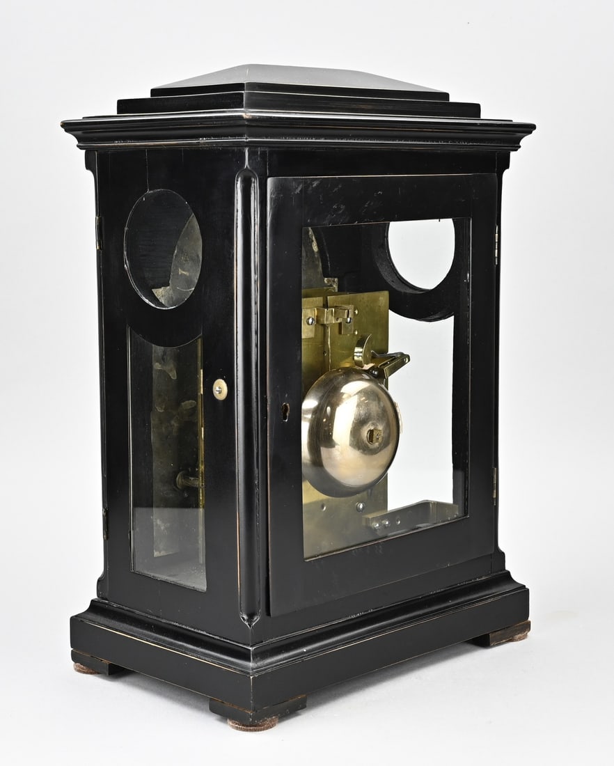 English bracket clock, 41cm. - 2